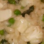 Feta cheese risotto