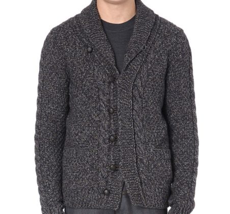 Mens chunky knit cardigans